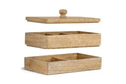 Chanya Mango Wood Jewellery Box - Natural
