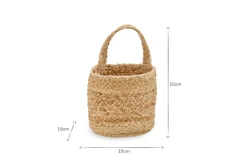 Chapad Hemp Wide Wall Hung Basket