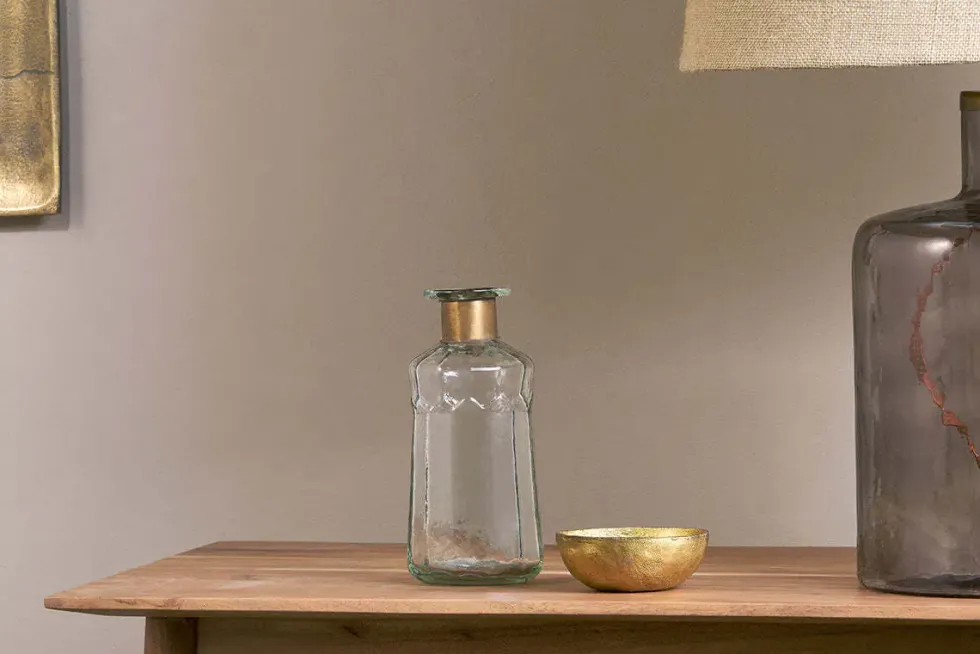 Chara Hammered Bottle - Decorative