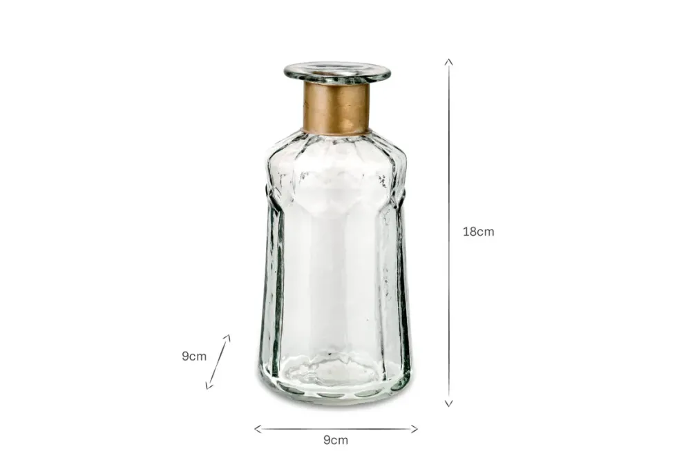 Chara Hammered Bottle - Decorative