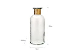Chara Hammered Bottle - Hammered