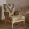 Chhavi Kilim Upholstered Armchair - Multi
