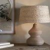 Dalat Ceramic Table Lamp Base - Natural