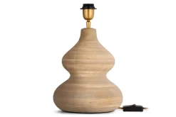 Dalat Ceramic Table Lamp Base - Natural
