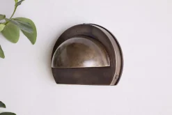 Datu Outdoor Wall Lamp - Antique Brass