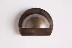 Datu Outdoor Wall Lamp - Antique Brass