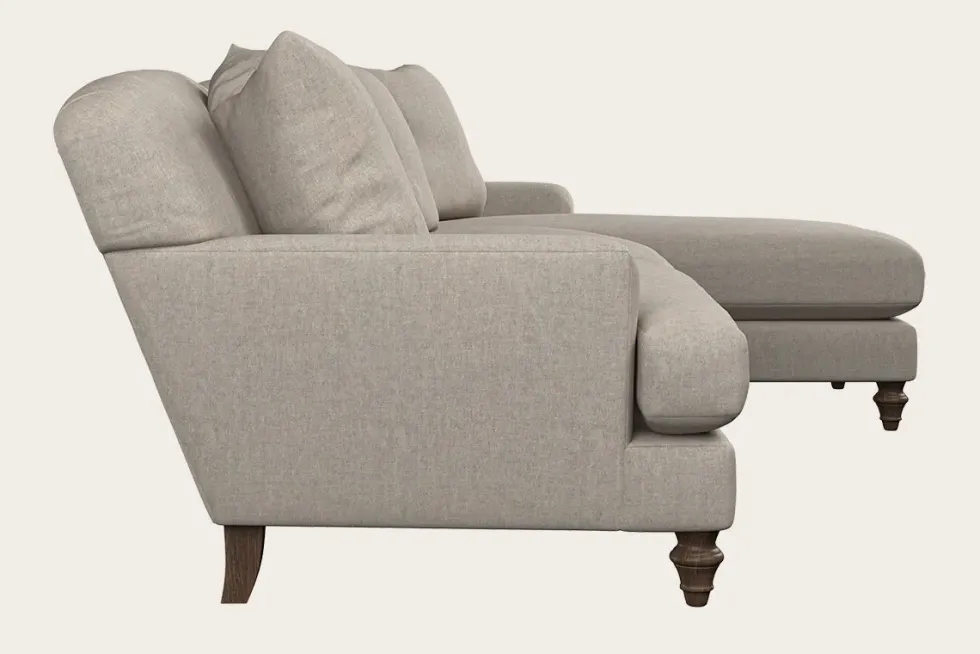 Deni Large Right Hand Chaise Sofa