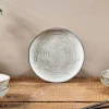 Dhanuk Ceramic Side Plate - Cream