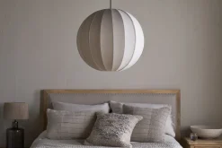 Dharini Linen Lampshade - Natural