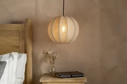 Dharini Linen Lampshade - Natural