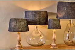 Dia Jute Lampshade - Ink