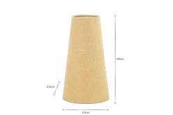 Dia Jute Tall Lampshade - Natural