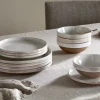 Edo Dinnerware Set - Terracotta - (Set of 12)