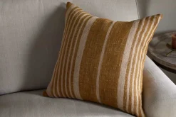 Eesha Jute Cushion Cover - Ochre