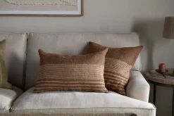 Eesha Jute Cushion Cover - Rust