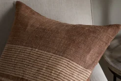 Eesha Jute Cushion Cover - Rust