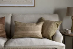 Eesha Jute Cushion Cover - Sage Green