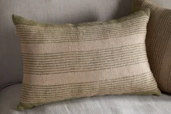 Eesha Jute Cushion Cover - Sage Green
