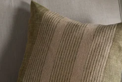 Eesha Jute Cushion Cover - Sage Green
