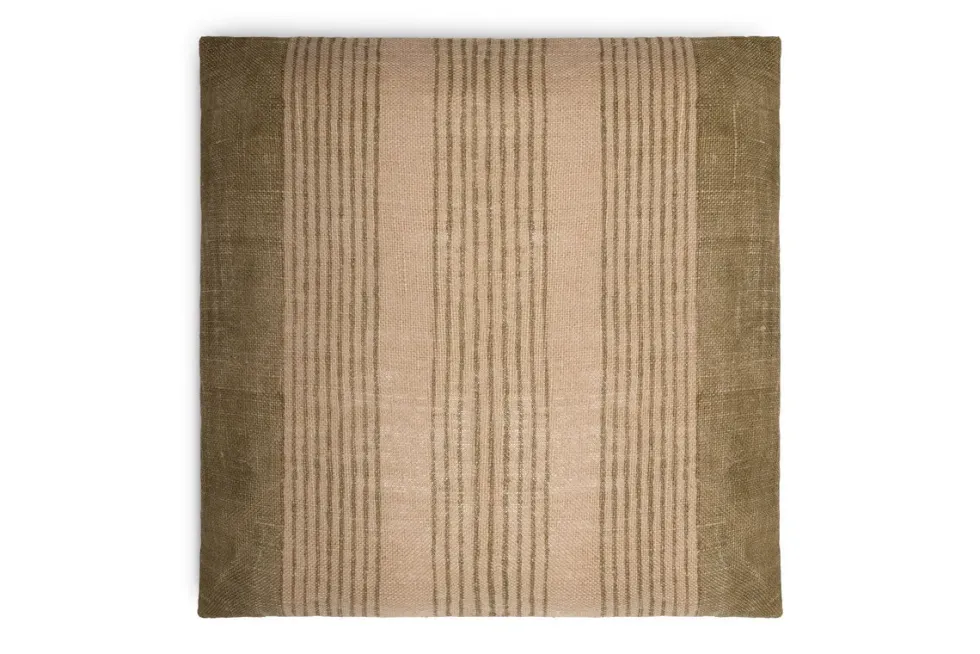 Eesha Jute Cushion Cover - Sage Green