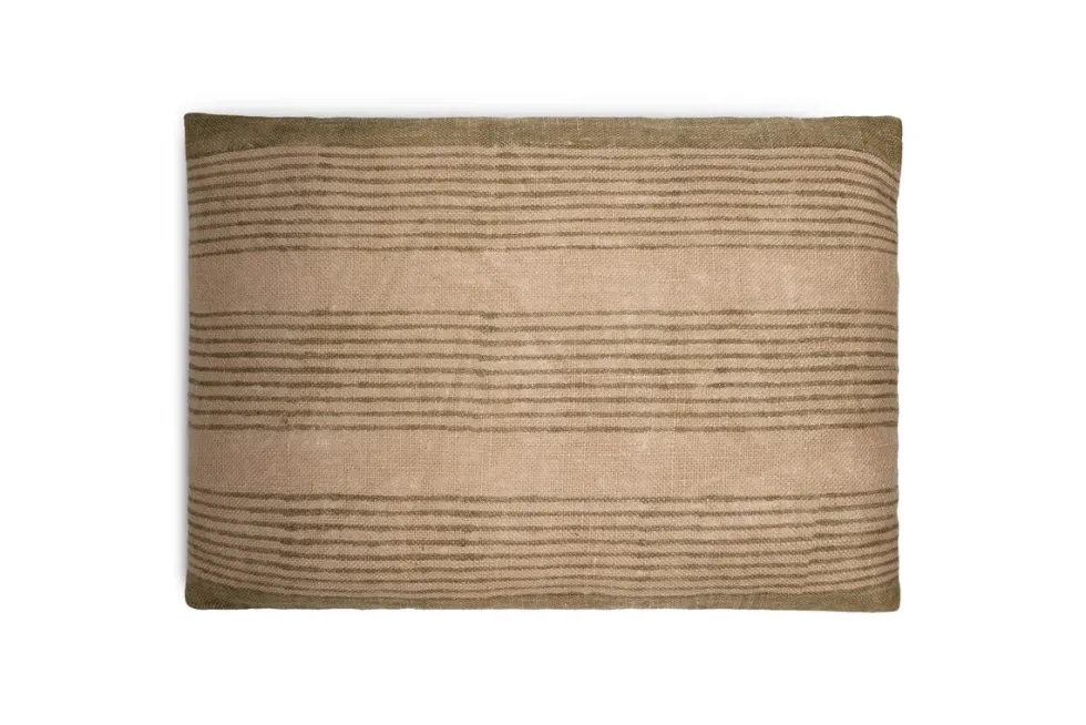 Eesha Jute Cushion Cover - Sage Green