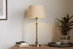 Ehadi Antique Table Lamp - Antique Brass