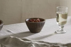 Eisha Serving Bowl - Brown