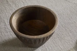 Eisha Serving Bowl - Brown