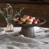 Eisha Wooden Cake Stand - Brown