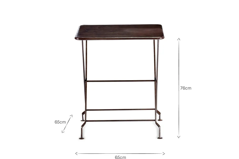 Ekete Iron Bistro Table - Small