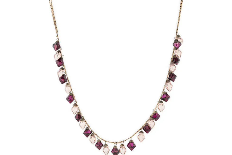 Ekiti Bauble Garland - Ruby & Copper