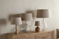 Embaata Linen Lampshade - Natural