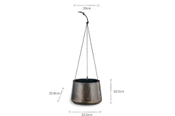 Endo Reclaimed Iron Hanging Planter
