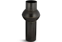 Endo Reclaimed Iron Vase - Aged Black
