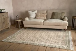 Erin Wool & Jute Rug - Natural & Grey