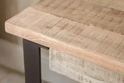 Fia Mango Wood Desk - Natural