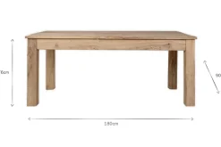 Fioni Reclaimed Wood Dining Table - Natural
