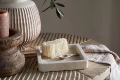 Ganda Travertine Vanity Tray - Cream