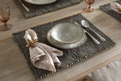 Gatita Seagrass Placemat Rectangular - Mocha - (Set of 4)