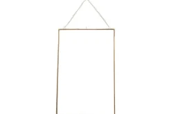 Gigantic Antique Brass Kiko Frame