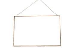 Gigantic Antique Brass Kiko Frame