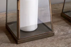 Giva Lantern - Antique Brass