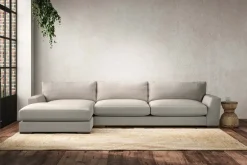 Guddu Grand Left Hand Chaise Sofa