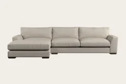 Guddu Large Left Hand Chaise Sofa