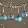 Hara Baubles - Antique Teal - (Set of 4)