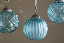 Hara Baubles - Antique Teal - (Set of 4)