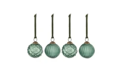 Hara Baubles - Green (Set of 4)