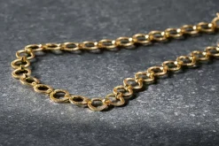 Hara Onyx Necklace - Gold
