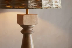 Hega Mango Wood Lamp - Natural