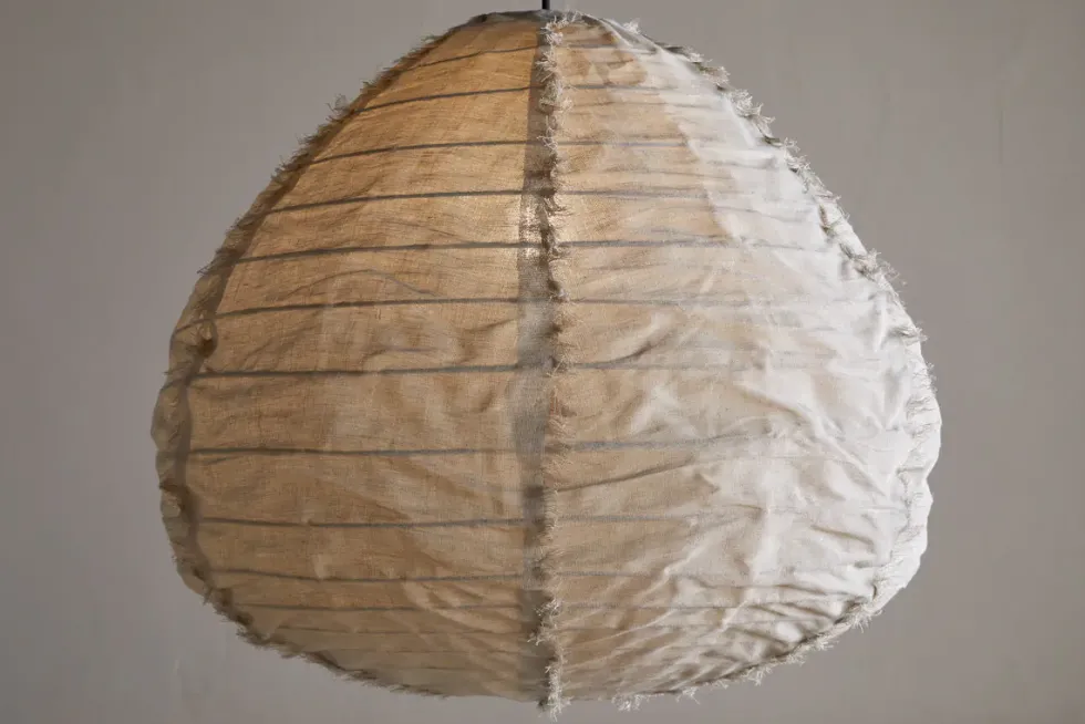 Hirana Linen Lampshade - Natural - Large